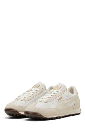Puma Easy Rider Straw Sneaker in Alpine Snow/Warm White at Nordstrom, Size 11.5