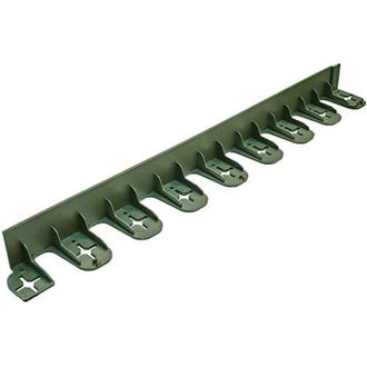 PRIMROSE Flexible Garden Edging Lawn Edge Border in Green | Size: 30 Pack