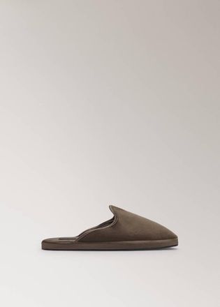 Mango Pantofole da casa aperte marrone - Donna - 36 - MANGO