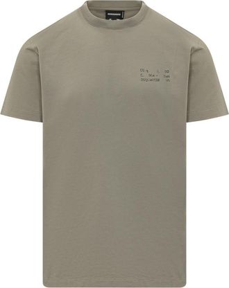 Dsquared2 Olive Crew Neck T-Shirt