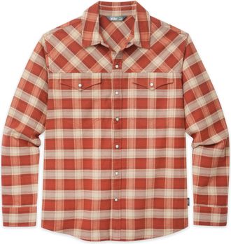Stio Mens Slipstone Midweight Flannel Shirt