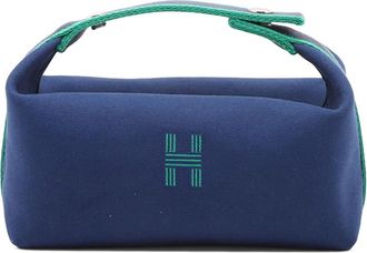 Herm&egrave;s Pre-owned Hermes Small Toile Bride A Brac Case Ladies R1M7J01EBMSLW44Y