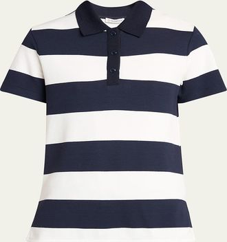 Moncler Short-Sleeve Polo Shirt