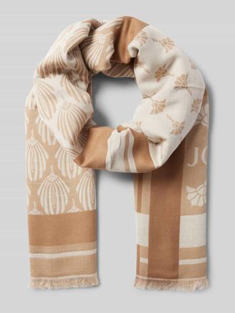 Joop Schal mit Fransen Modell Alessia in Sand, Gr&ouml;&szlig;e 1