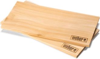 Weber Tablas Para Ahumar Weber Madera De Cedro, Grandes