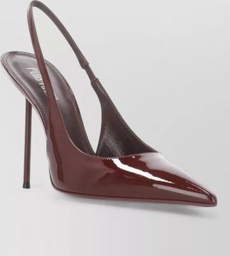 PARIS TEXAS leather slingback pumps