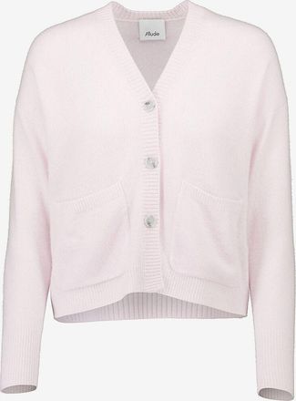 Allude Feiner Cardigan aus Kaschmir mit V-Ausschnitt