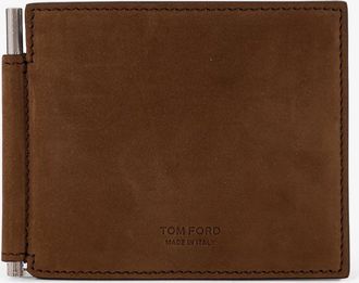 Tom Ford Portafoglio in nabuk - TOM FORD - gender_Man