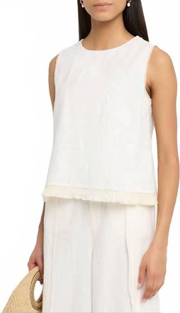 Johnny Was Tobianne Blouse In White