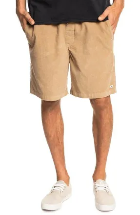 Quiksilver Taxer Corduroy Shorts in Plage at Nordstrom, Size X-Large