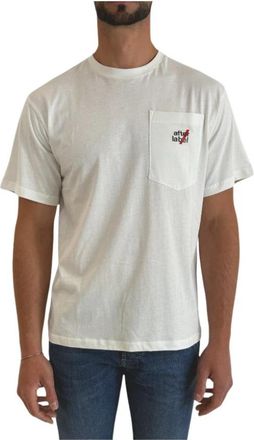 Afterlabel Cotton Jersey T-Shirt - Heren - T-shirts - Wit - XL - Katoen - Tops