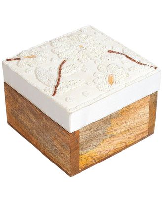 Tiramisu Ivory Bloom Keepsake Box