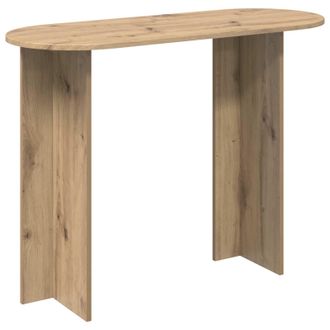 vidaXL Mesa Consola Roble Artesanal 100 X 39,5 X 75 Cm Vidaxl