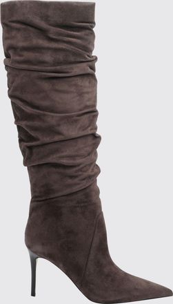 Michael Kors Dawn Suede Knee-High Boots with Stiletto Heel