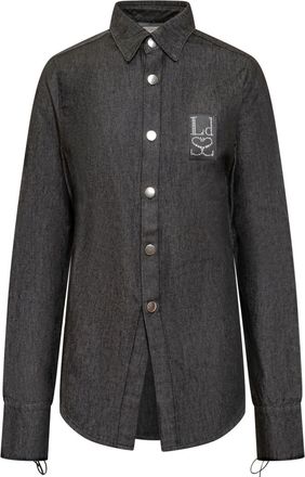 Ludovic de Saint Sernin Camicia con logo - Nero