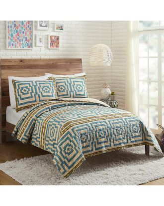 Justina Blakeney Justina Blakeney Hypnotic 3Pc Quilt Set