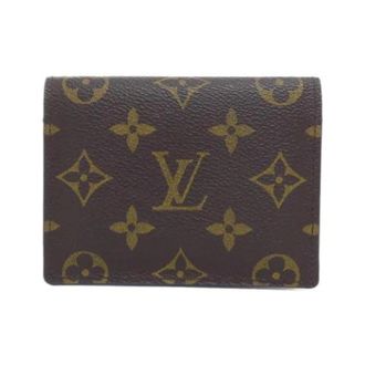Louis Vuitton Pre-owned Wallets, female, Brown, Size: ONE SIZE Pre-owned Passport Cover