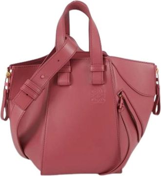 Loewe Pre-owned Handbags, female, Red, Size: ONE SIZE Pre-owned Hammock Handbag