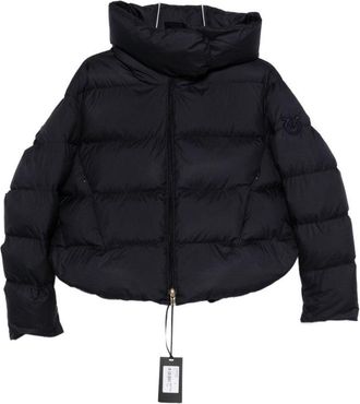Pinko Cropped Black Puffer Jacket
