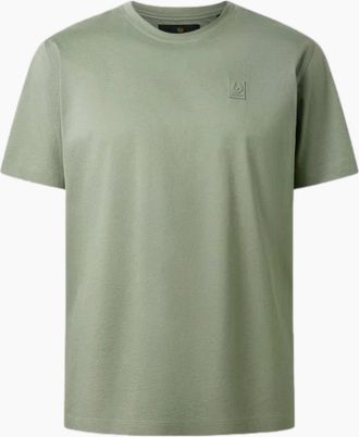 Belstaff Mens Belstaff Steel T-Shirt Lichen - Tan - Size: 44