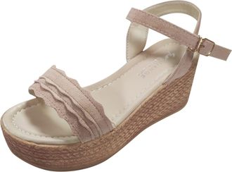 Generic Cocila Ladies Walking Sandals Women Block Heel Shiny Shoes Open Toe Prom Pink, 4.5 Memory Foam For Uk Black Heels Size 4 Extra Wide Fit Green Brown 6 