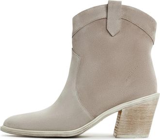 Cesare Gaspari Cowboylaarzen met blokhak - Dames - Cowboylaarzen - Grijs - 38 EU - Schoenen