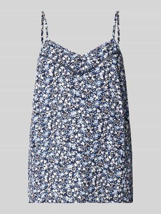 Only Regular Fit Blusentop aus reiner Viskose Modell NALA LIFE in Marine, Gr&ouml;&szlig;e XL