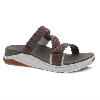 Dansko Womens Rosette Adjustable Eva Sandals In Brown