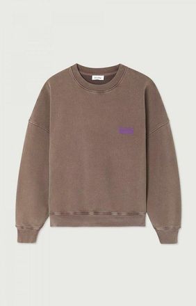 American Vintage Sweater met lange mouwen en ronde hals, PLIZZY