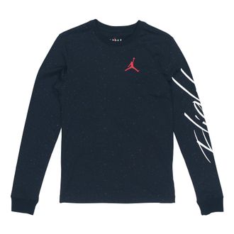 Nike Jordan Air Jordan Flight Casual Running Training Sports Long Sleeves Black DC6698-010