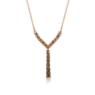 Le Vian Ladies Nude Palette Necklaces set in 14K Strawberry Gold