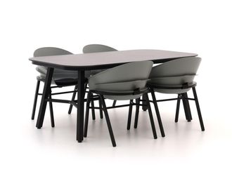 Hartman Hartman Tubb dining tuinset 185cm 5-delig verstelbaar