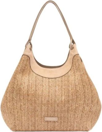 Gianni Chiarini Tassen, Dames, Beige, ONE Size, Dua Schoudertas