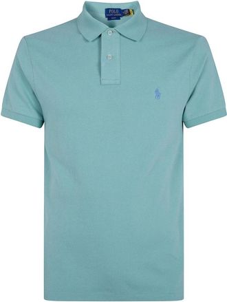 Polo Ralph Lauren Tops, Heren, Blauw, 2Xl, Katoen, Klassiek Passend Poloshirt