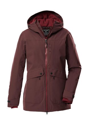 Killtec Parka KILLTEC KOW 16 WMN PRK, Damen, Gr. 38, dunkelrot, Obermaterial: 100% Polyester;Futter: 100% Polyamid;Futter 2: 100% Polyester;F&uuml;llung: 100% Poly