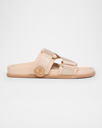 サンダル・ミュール MONCLER Women Sandals 4L00040 M5027 51J Beige Moncler Sandals Trailgrip | italist