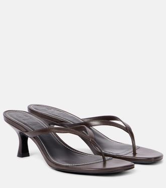 Staud Freja 60 leather mules