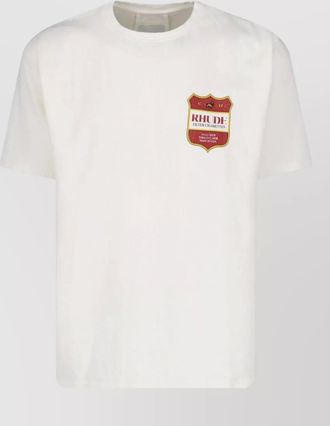 Rhude printed cotton short-sleeve t-shirt