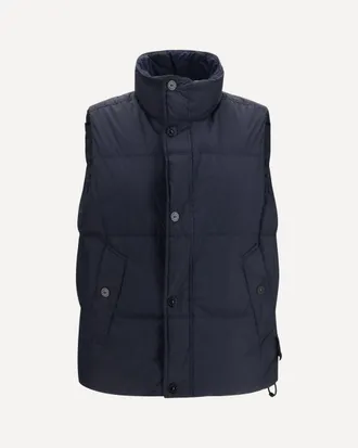 Stone Island Crinkle Reps NY Padded Vest Male S