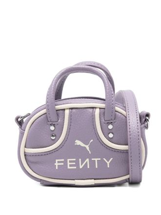 Fenty Puma by Rihanna leather mini bag - women - Cotton/Calf Leather/Polyurethane/Polyester - OS - Purple