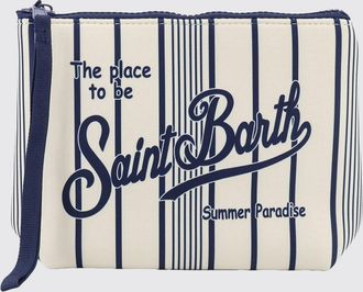 MC2 Saint Barth Pochette Aline in poliestere a righe