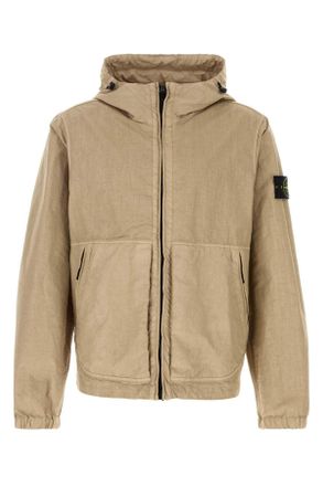 Stone Island Cappuccino Nylon Jacket