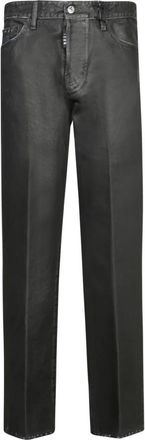 Dsquared2 Klassieke zwarte denim jeans - Heren - Regular Fit Jeans - Zwart - M - Denim - Jeans