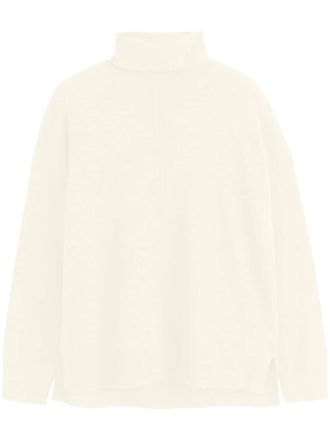 Chinti and Parker roll-neck knitted jumper - women - Wool/Cashmere - 3L - Neutrals