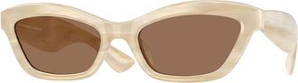 Oliver Peoples OV5637SU 1997C 104973 Womens Sunglasses Brown Size 55