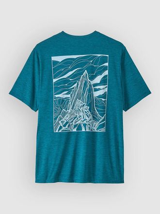 Patagonia Cap Cool Daily - Cloud Crag Camiseta azul