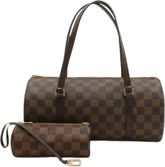 Louis Vuitton Pre-owned Handbags, female, Brown, Size: ONE SIZE Pre-owned Vintage Plastic Handbag