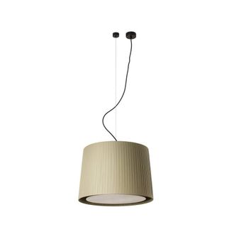 Netlighting Samba Cylindrical Pendants Cream E27 in Beige