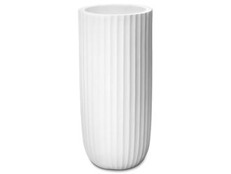 Schubiger M&ouml;bel Vase Venus Weiss Matt H: 90 cm