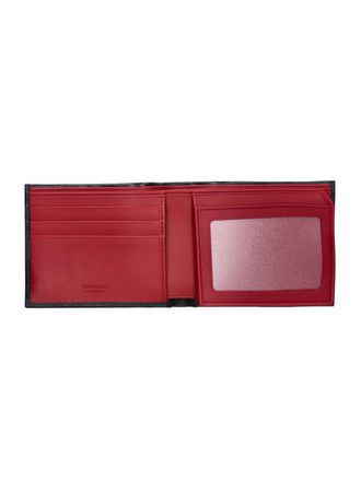 Ferragamo Mens Wallets Black Leather